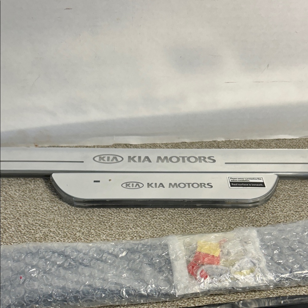 Kia Motors Silver Sill Plates